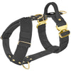 Szelki z szybką klamrą - Easy Walk Extreme Gold Buckle Dark Grey