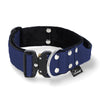 Szeroka obroża z klamrą Extreme - Extreme Buckle Navy Blue