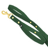Smycz z dodatkową rączką - Guard Leash Golden Edition Forest Green