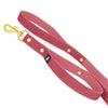 Smycz z dodatkową rączką - Guard Leash Golden Edition Raspberry Red
