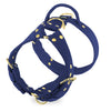 Szelki z raczką typu guard - Easy Walk Golden Navy Blue