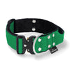 Szeroka obroża z klamrą Extreme - Extreme Buckle Green