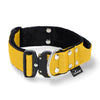 Szeroka obroża z klamrą Extreme - Extreme Buckle Yellow
