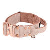 Szeroka obroża z klamrą extreme - Extreme Rose Buckle Pastel Beige