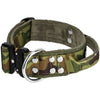 Szeroka obroża z klamrą extreme - Extreme Buckle Camo Green