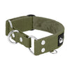 Szeroka obroża półzaciskowa - Martingale Khaki