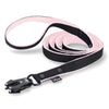 Smycz nylonowa Walk Leash - Black Edition Baby Pink
