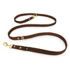 Smycz przepinana dla psa - Multi Leash Golden Dark Brown
