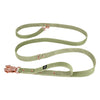 Smycz przepinana z dodatkową raczką - Multi Guard Leash Rose Edition Olive Green