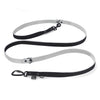 Smycz przepinana dla psa - Multi Leash Black Edition Szara