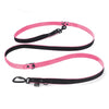 Smycz przepinana dla psa - Multi Leash Black Edition Rózowa