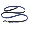 Smycz przepinana dla psa - Multi Leash Black Edition Navy Blue