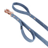 Smycz z dodatkową rączką - Guard Leash Rose Edition Pastel Blue