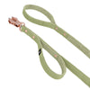 Smycz z dodatkową rączką - Guard Leash Rose Edition Olive Green