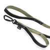Smycz z dodatkową rączką - Guard Leash Black Edition Khaki