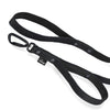 Smycz z dodatkową rączką - Guard Leash Black Edition Czarna