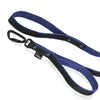 Smycz z dodatkową rączką - Guard Leash Black Edition Navy Blue
