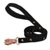 Smycz nylonowa Walk Leash - Rose Edition Czarna