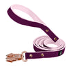 Smycz nylonowa Walk Leash - Rose Edition Śliwkowa