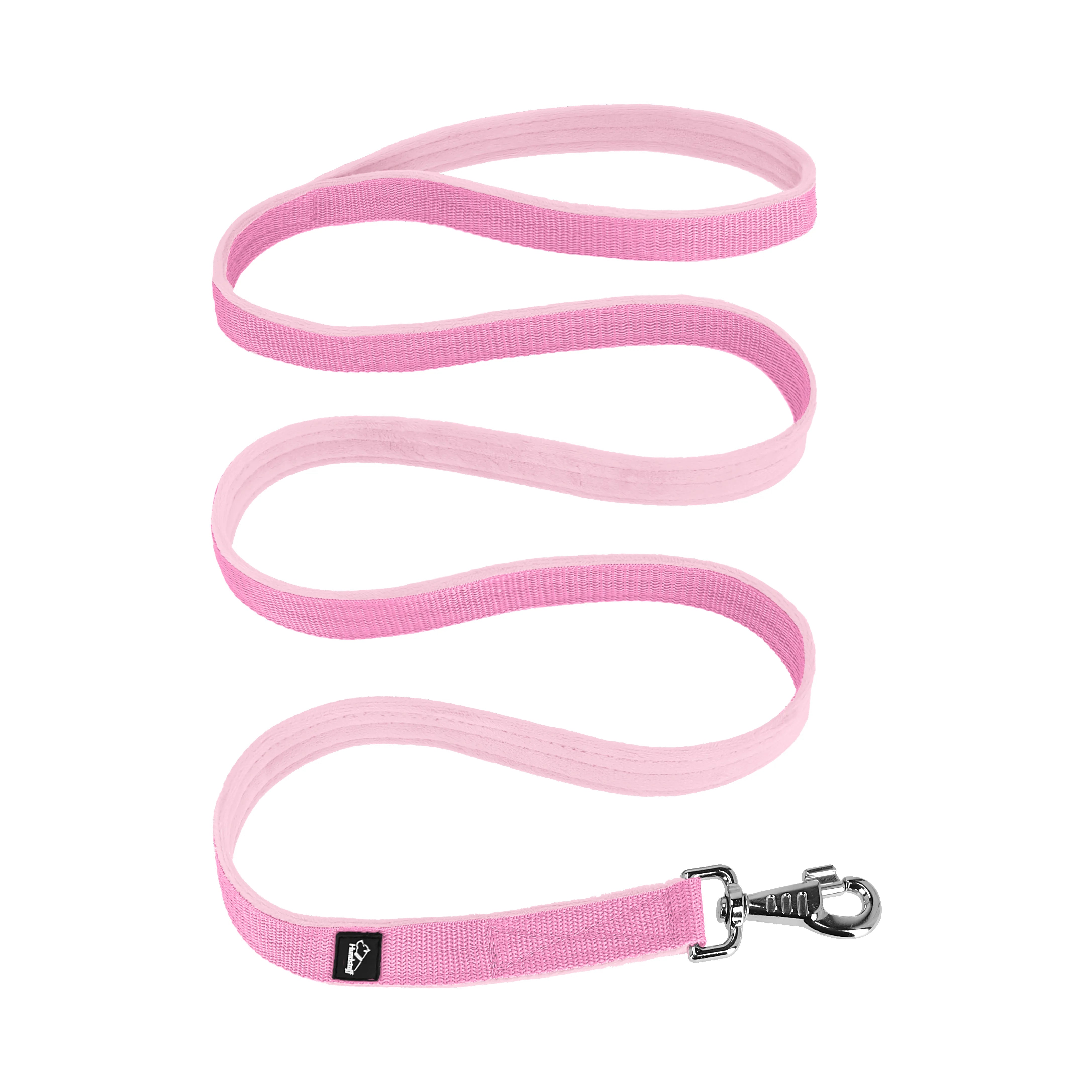 Półzaciskowa obroża i smycz – Martingale Chian Set Baby Pink