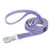 Smycz nylonowa Walk Leash – Silver Edition Baby Purple
