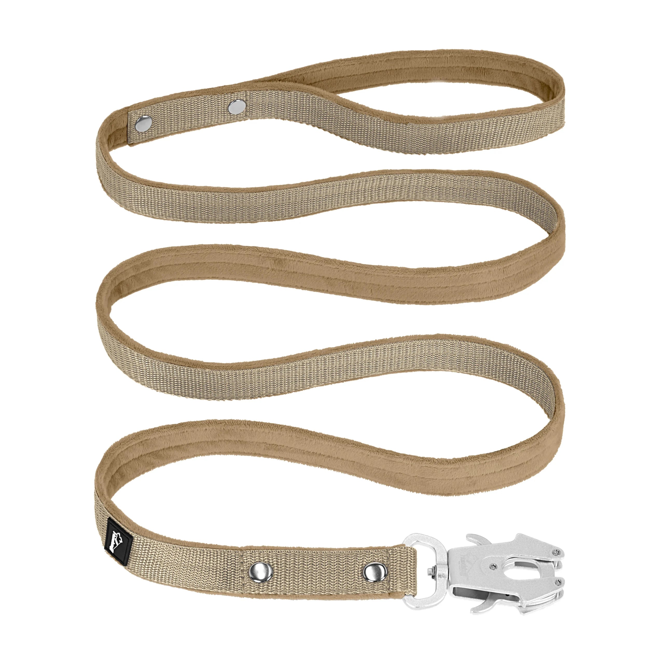 walk leash beige