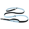 Smycz przepinana z dodatkową raczką - Multi Guard Leash Black Edition Baby Blue
