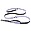Smycz przepinana z dodatkową raczką - Multi Guard Leash Black Edition Baby Purple