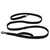 Smycz przepinana z dodatkową raczką - Multi Guard Leash Black Edition Czarna
