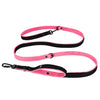 Smycz przepinana z dodatkową raczką - Multi Guard Leash Black Edition Różowa
