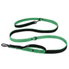 Smycz przepinana z dodatkową raczką - Multi Guard Leash Black Edition Zielona