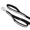 Smycz z odblaskiem - Guard Leash Safe Czarna