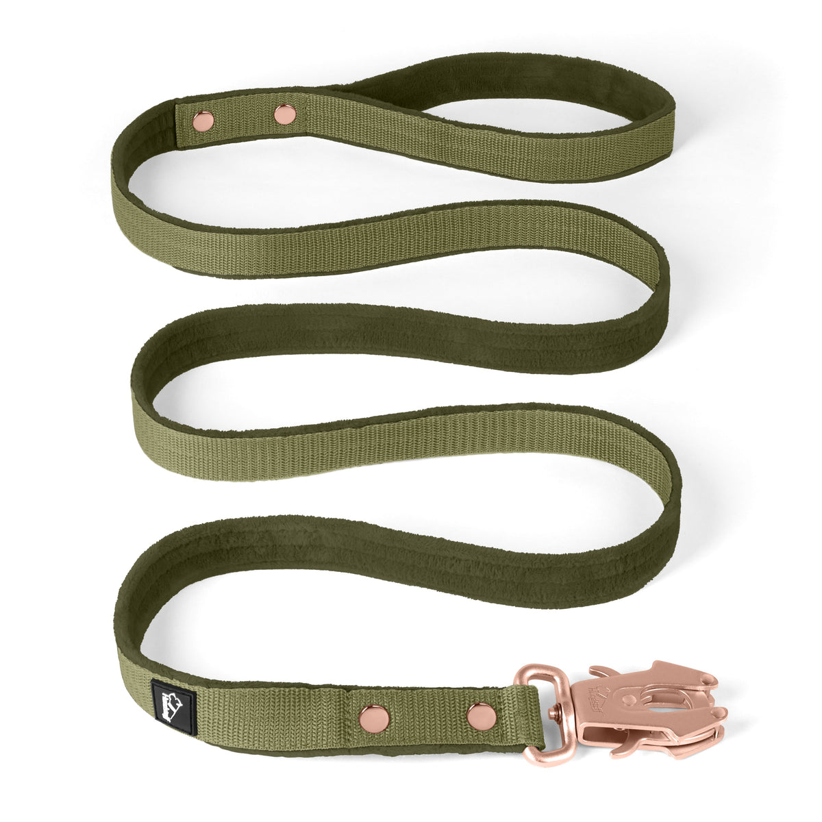 Walk Leash Rose Edition Olive Green
