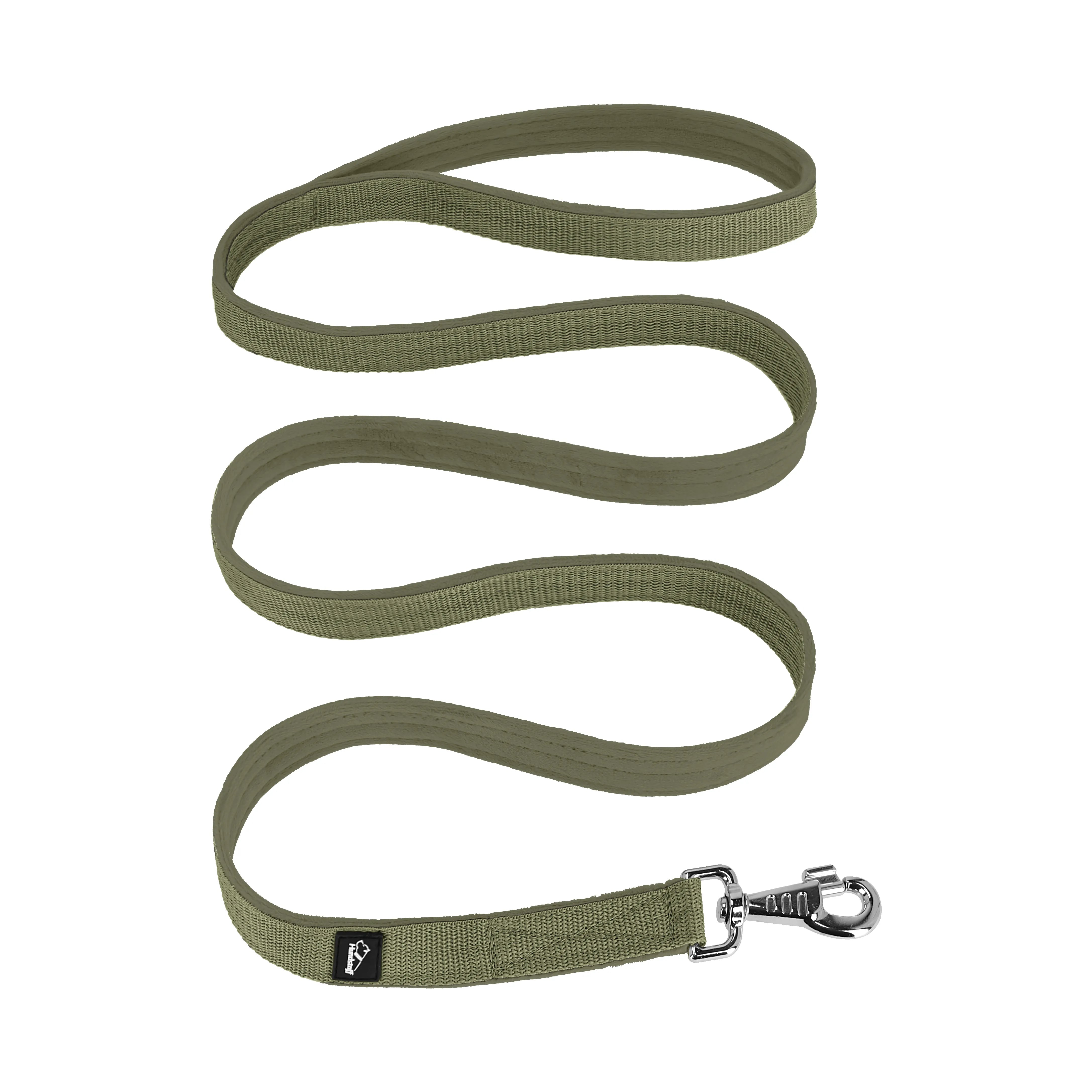 Półzaciskowa obroża i smycz – Martingale Chian Set Khaki