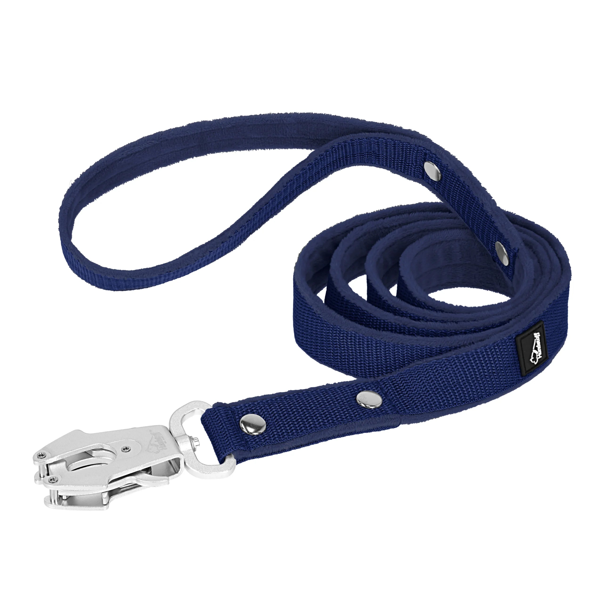 walk leash navy blue 2