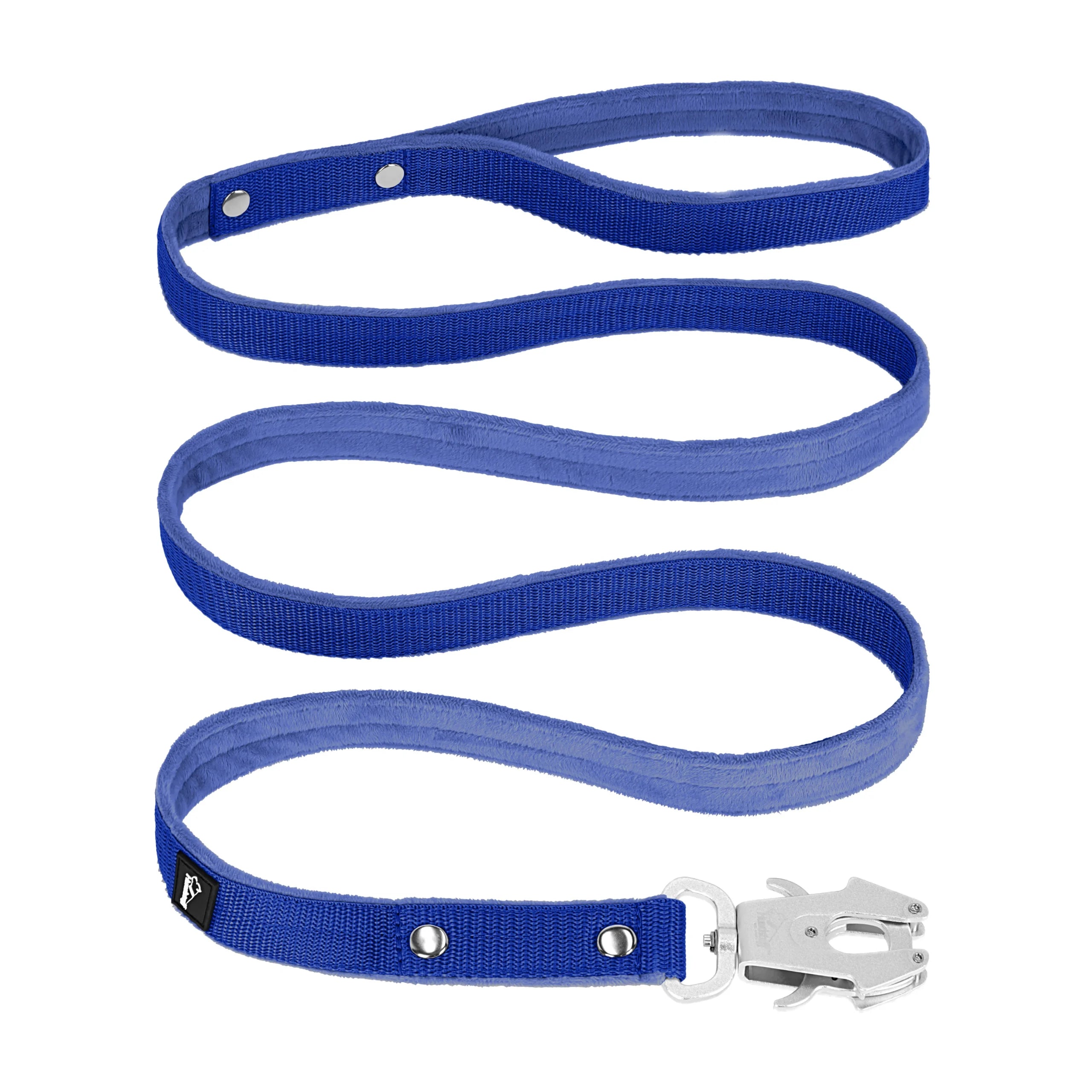 walk leash blue