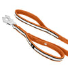 Smycz z odblaskiem - Guard Leash Safe Pomarańczowa