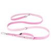 Smycz przepinana z dodatkową raczką - Multi Guard Leash  Baby Pink
