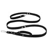 Smycz przepinana z dodatkową raczką - Multi Guard Leash Czarna