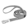 Smycz nylonowa Walk Leash – Silver Edition Szara