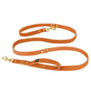 Smycz przepinana z dodatkowa raczka - Multi Guard Leash Golden Burned Orange