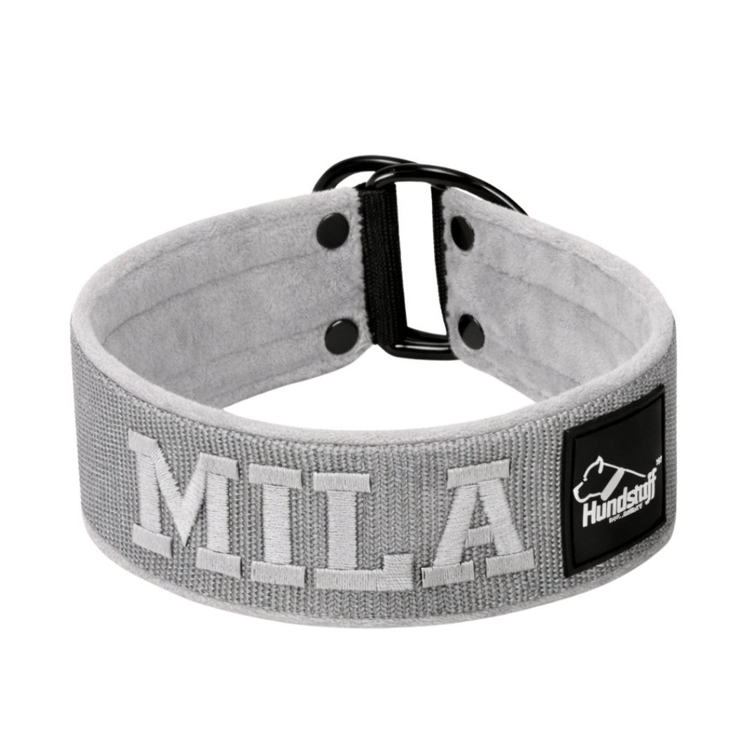 Obroża zaciskowa z imieniem