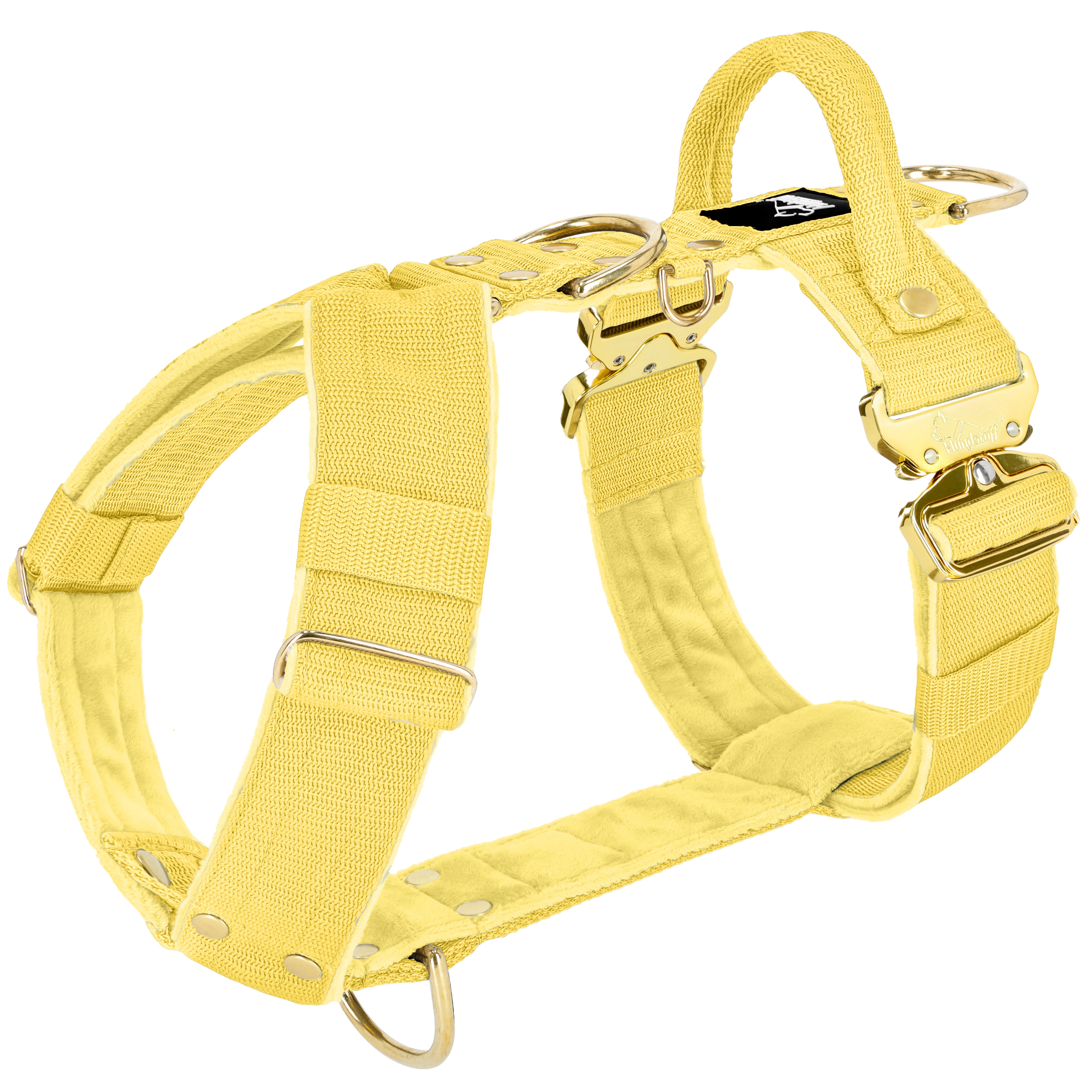 Szelki z szybką klamrą - Easy Walk Extreme Gold Buckle Gold Yellow