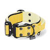Szeroka obroża z klamrą extreme - Extreme Buckle Black Edition Baby Yellow