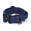 Szeroka obroża z klamrą extreme - Extreme Buckle Black Edition Navy Blue