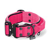 Szeroka obroża z klamrą extreme - Extreme Buckle Black Edition Rózowa