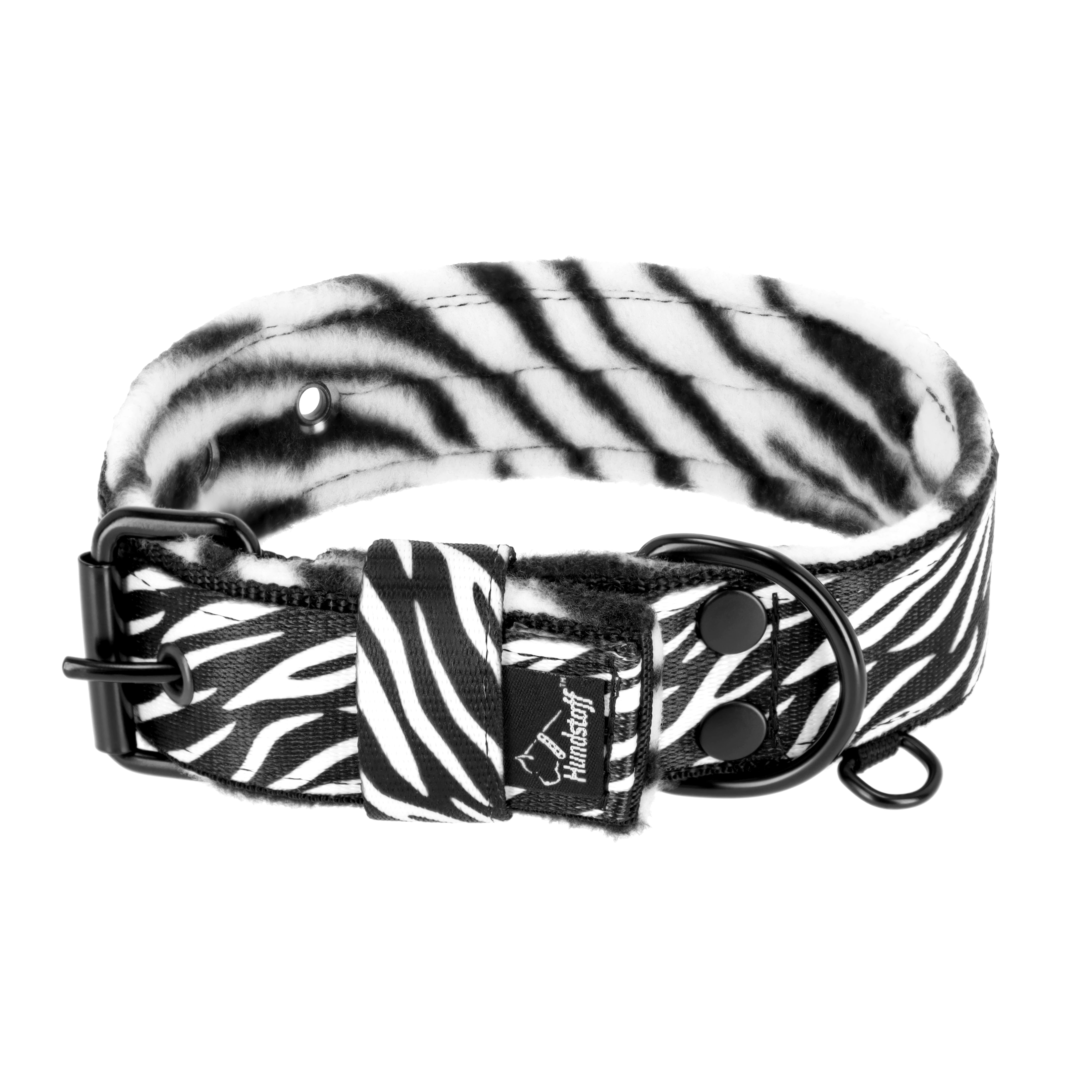 Szeroka obroża z klamrą - Active Zebra