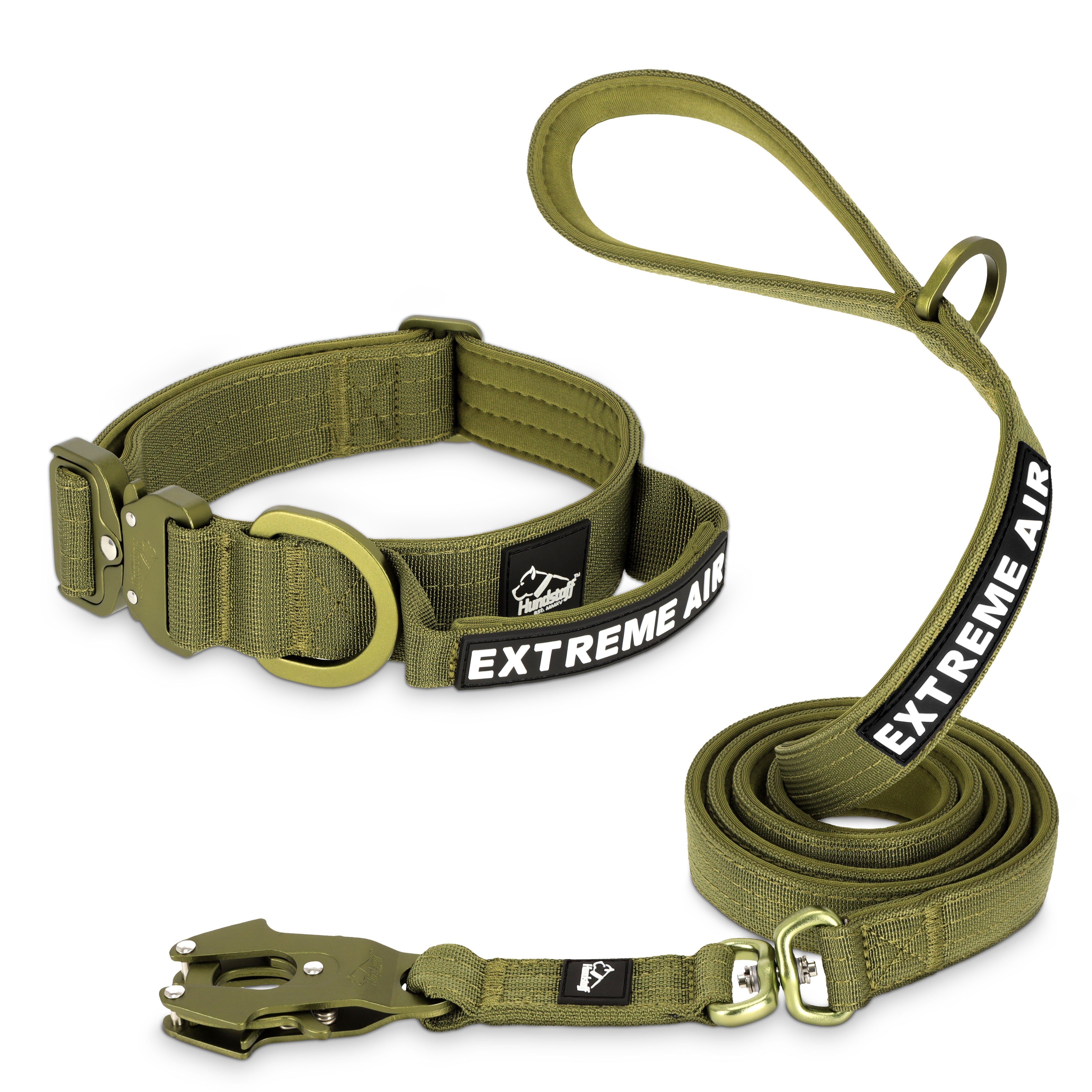 Extreme Air Set Army Green – Lekki i wytrzymały zestaw dla psów