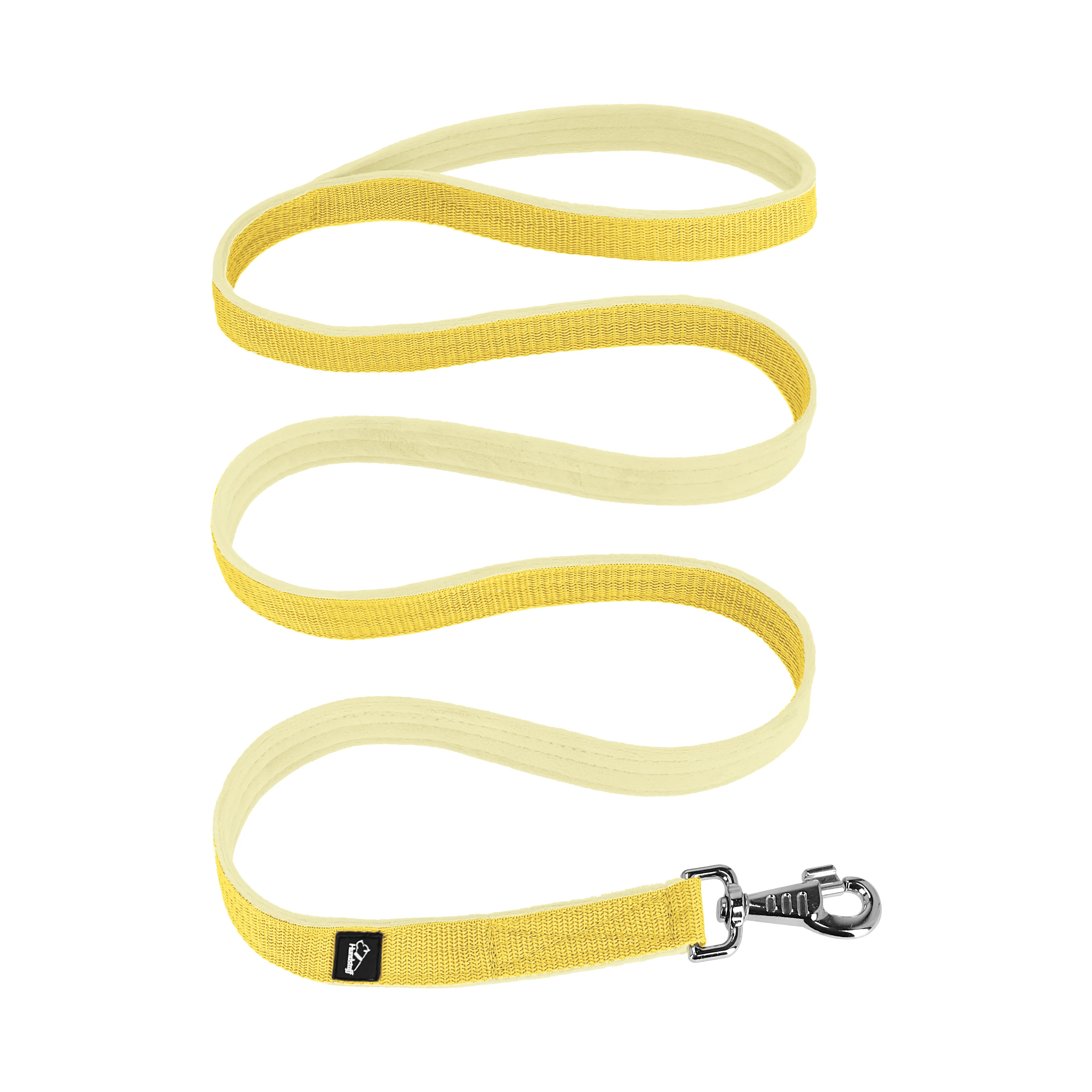 Półzaciskowa obroża i smycz – Martingale Chian Set Baby Yellow