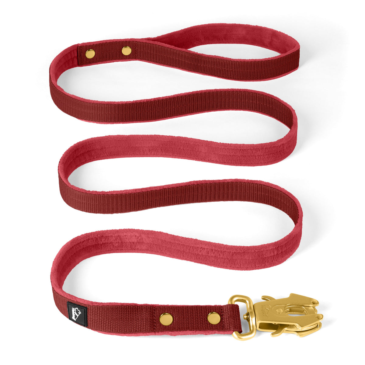Walk Leash Gold Edition Raspberry Red
